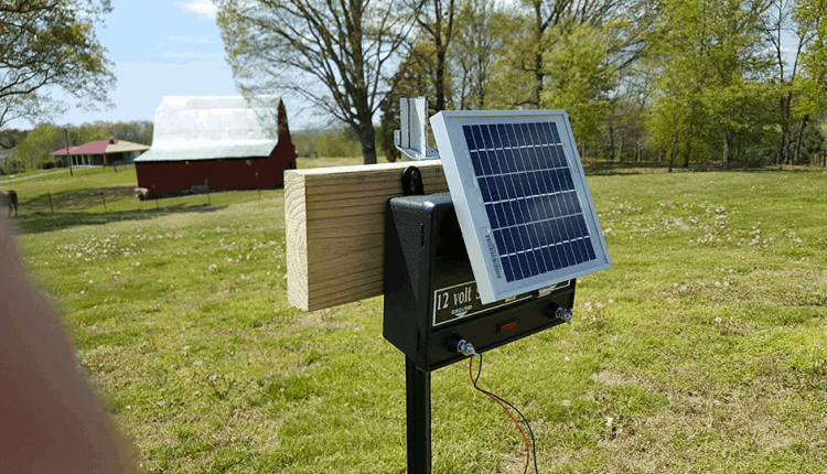 Do solar electric fences work at night?